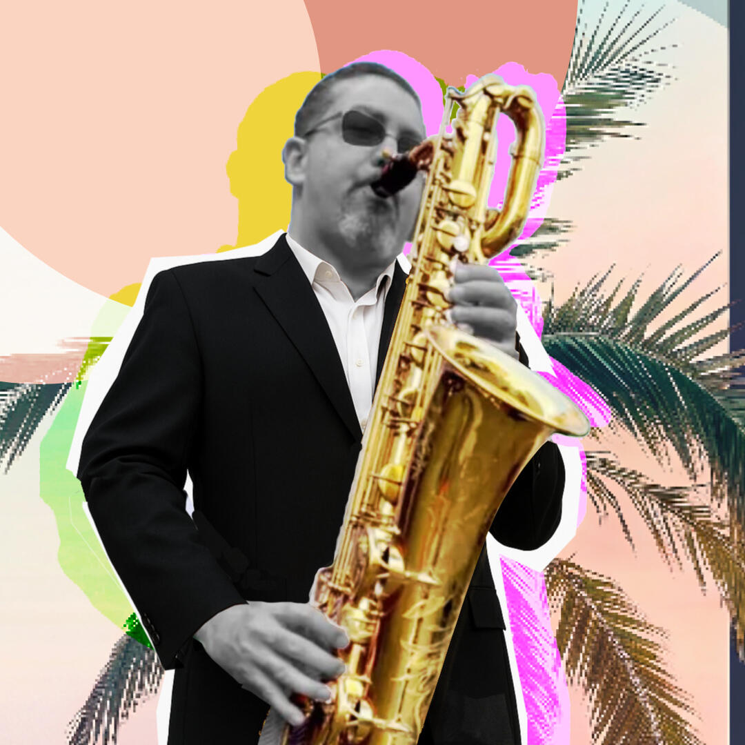 Wedding Sax player musician for events